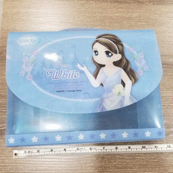 Orange Story Lovely White Case for paper or stationary. - Picture 3 of 10